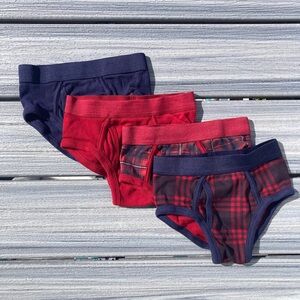 NWOT GAP Kids Boys Elastic Waist Underwear Briefs - XS